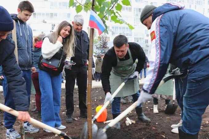 В Уфе снесли аллею «героев СВО» ради строительства бизнес-центра