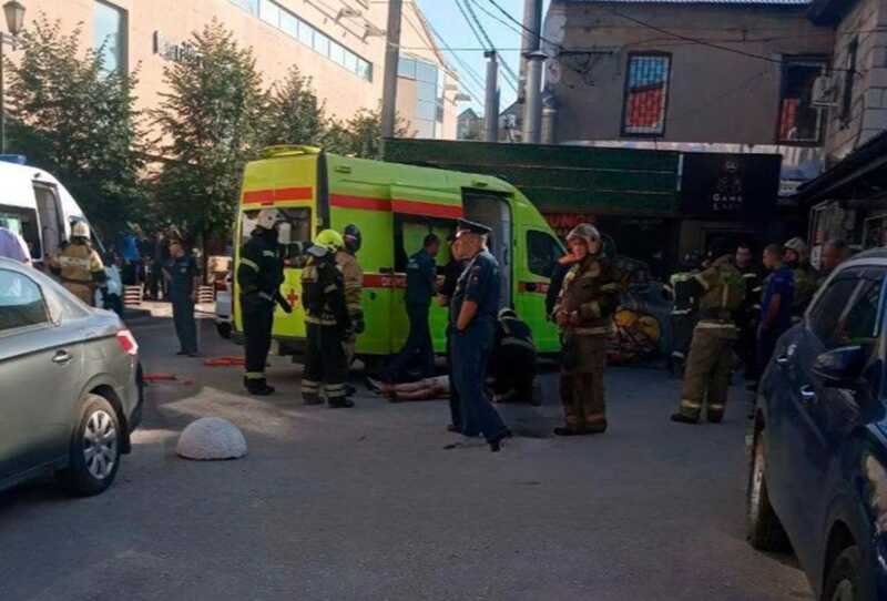 Возле торгового центра «Малина» в Рязани случился взрыв