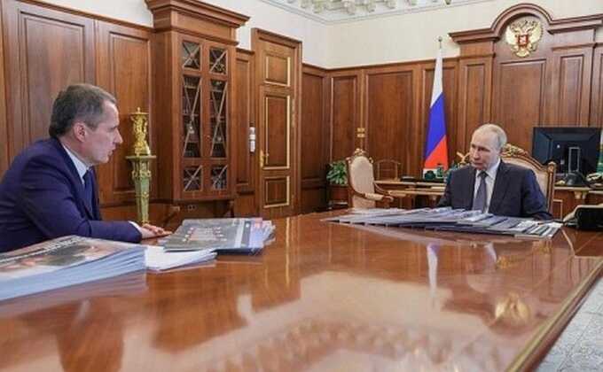 Путин согласился на встречу с губернатором Белгородской области Вячеславом Гладковым