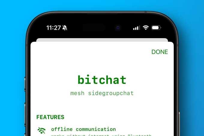 В App Store и Google Play появился мессенджер Bitchat, работающий без подключения к интернету
