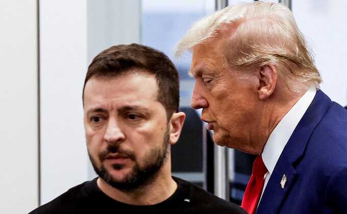 Зеленский отказался обсуждать с Трампом обмен территориями